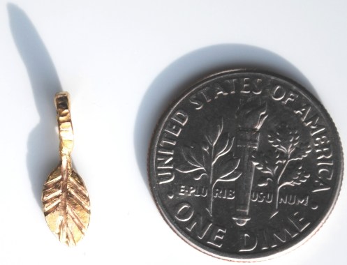 leaf coin pvc